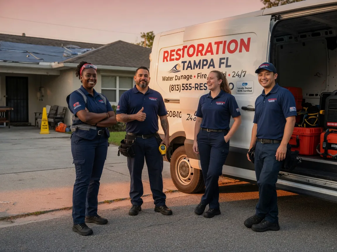 Water Damage Restoration company in New Lebanon, OH