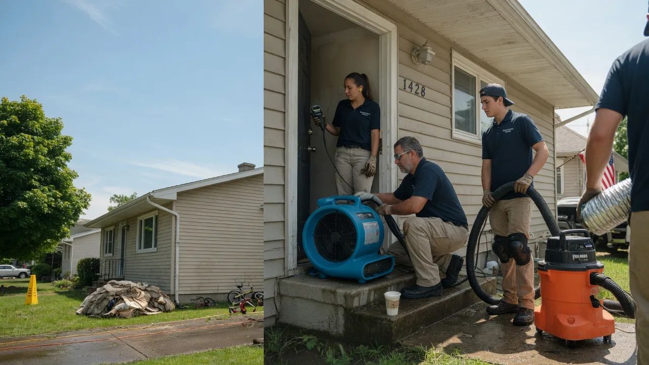Water Damage Restoration in New Lebanon, OH near me